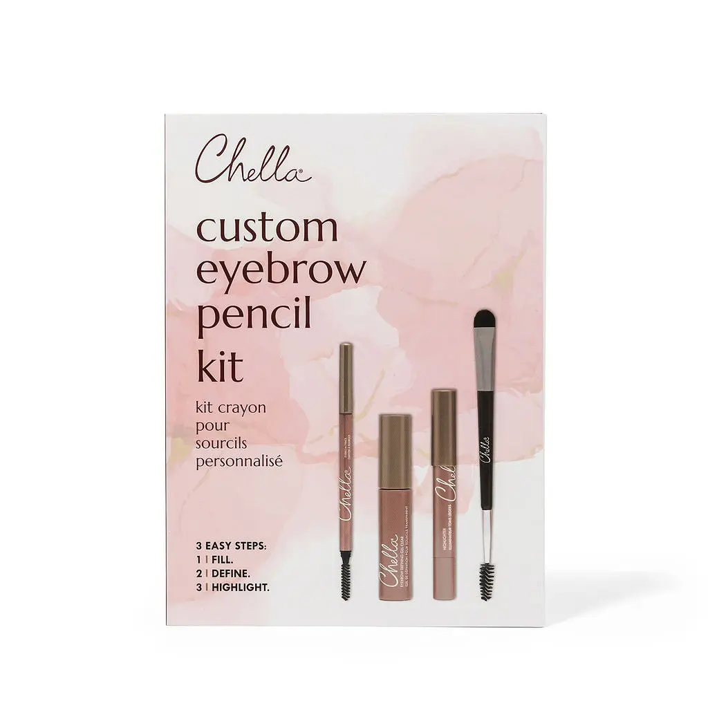 eyebrow pencil kit taupe / light highlighter