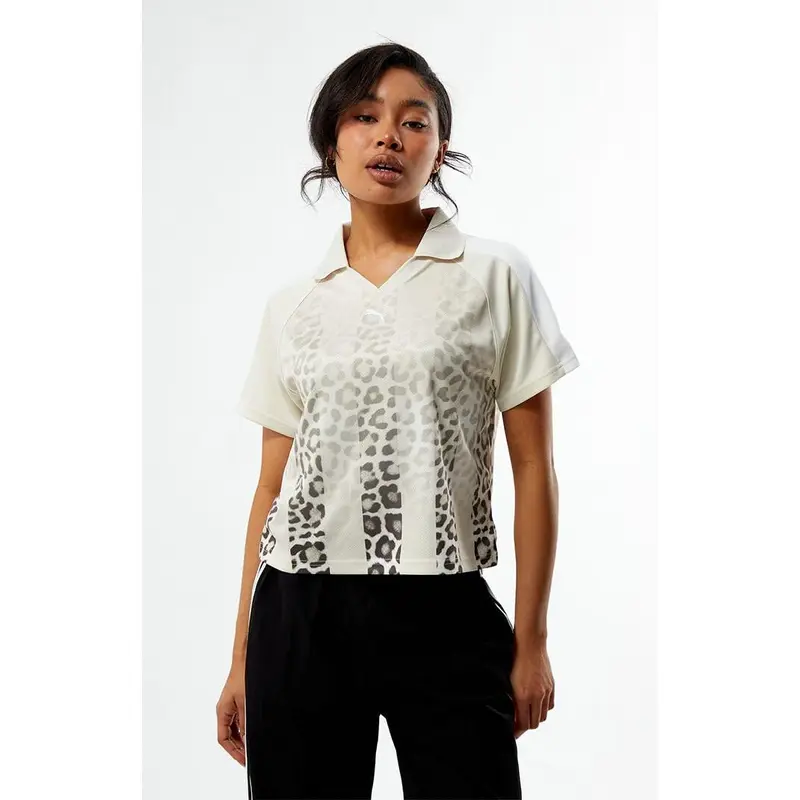 Puma Women's T7 Leopard Luxe Cropped Football Jersey
