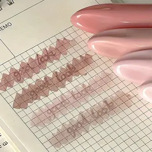 Pastel Highlighter Set, Chisel Tip, 4-Count in Assorted Colors, Cute Student Highlighters with Visual Appeal for Bullet Journaling & Note Taking (Pink)