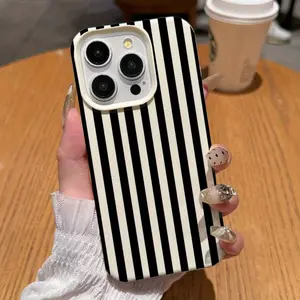 Antique Horse Pattern Shockproof Smartphone Case for iPhone 15/15 Plus/15 Pro/15 Pro Max/11-17 Series, Durable Protective Cover