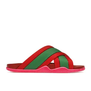 Gucci Women's Web Slide Pink Rubber, from StockX