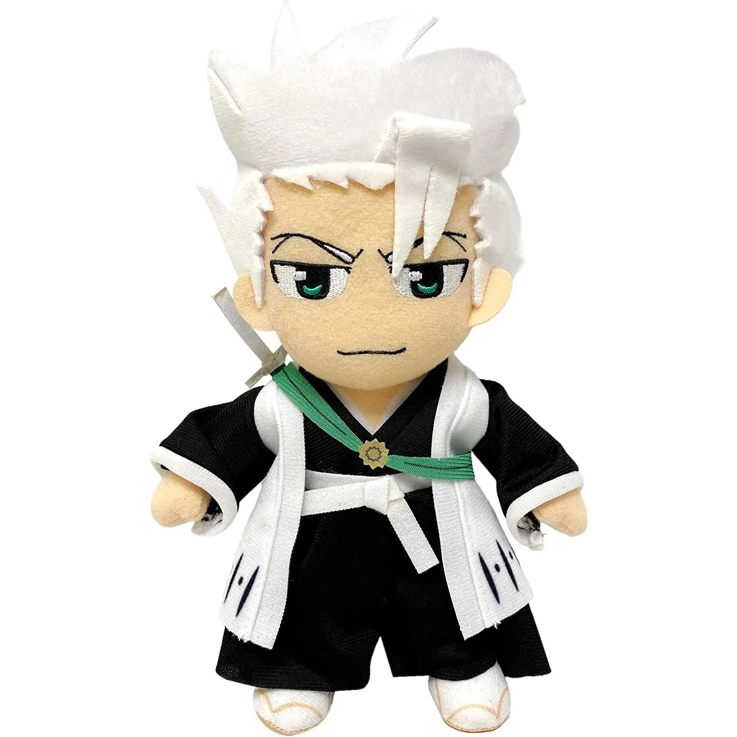 Great Eastern Entertainment Licensed New 8" Toshiro Hitsugaya Soft Plush - Bleach Anime Collectible Plush Toy