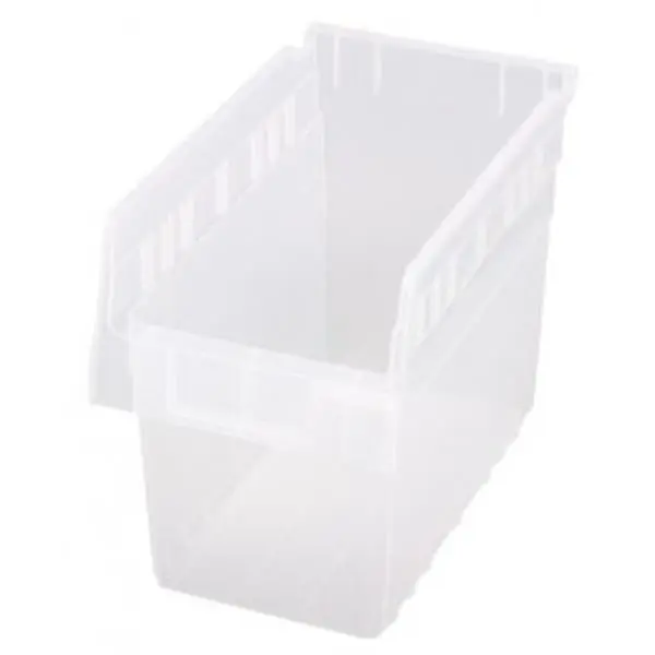 Quantum Storage QSB802CL Clear Plastic Storage Bins - 11.63 x 6.63 x 8 in. - Pack of 30