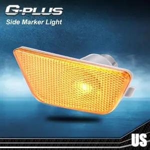 New Fit For 2011-2016 Chevy Cruze Front Left Bumper Mounted Side Marker Lights Side Lights G-PLUS