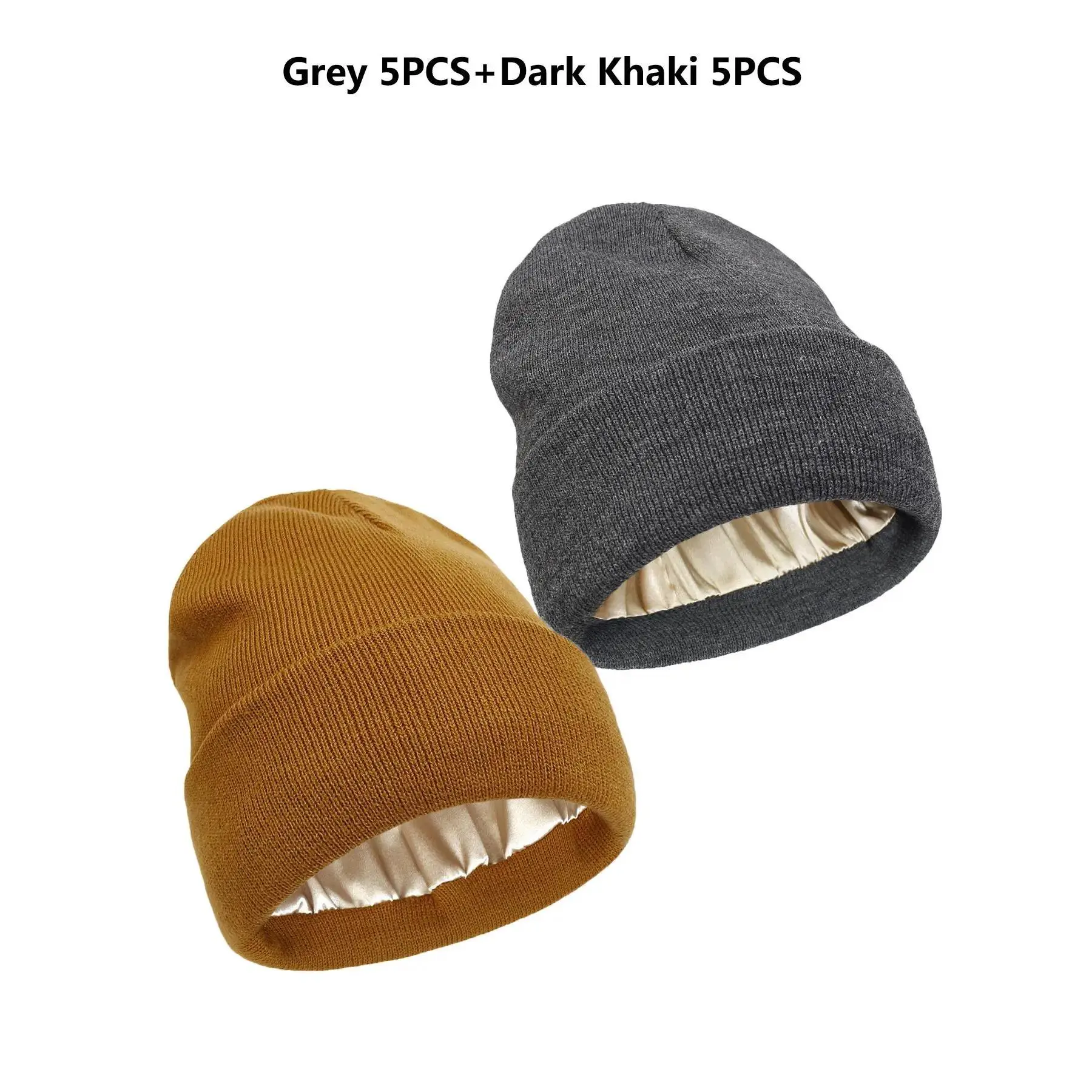 Gray*5 pcs+Khaki*5 pcs