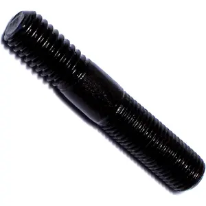 Hard-to-Find Fastener 014973360733 Automotive Studs, 3/8-16 x 3/8-24 x 2-Inch, 10-Piece