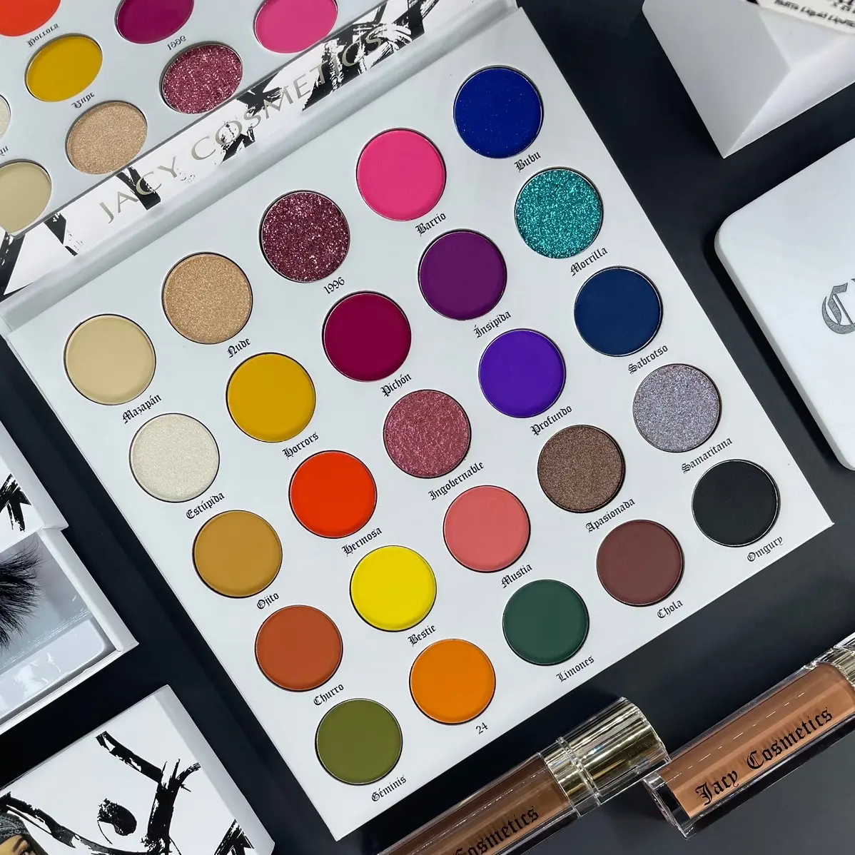 CHICANA PALETTE X ELI ESPARZA Eyeshadow Palette 25 Colors Vibrant Shades for Makeup Artists