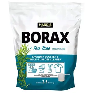 Borax Laundry Booster and Multi Purpose Cleaner with Tea Tree Essential Oil, 2.5 lbs.
