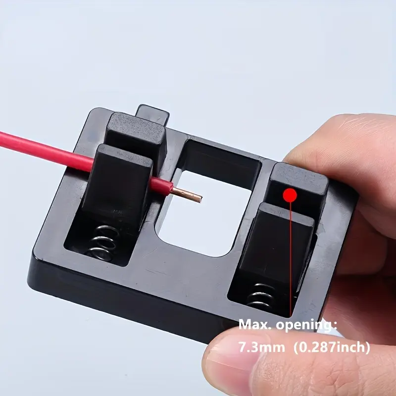 Wire welding professional fixture, spring clamping upgrade, lightweight and easy-to-adjust tin welding table wire clip, wire brazing soldering iron welding fixture, multi-functional welding fixture, Welding Accessories Tool