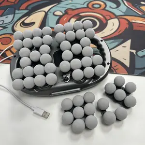 This handheld massage gun comes with 42 massage heads, is a multi-functional device, is USB rechargeable, and includes a storage case. It's an ideal gift for friends and family.