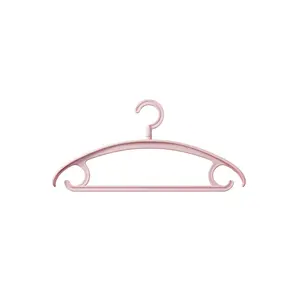 Thickened Wide Shoulder Hangers, Non-Slip & No Shoulder Bump Design, Durable Plastic Clothes Hangers for Home & Dorm, Space Saving Wardrobe Organizer