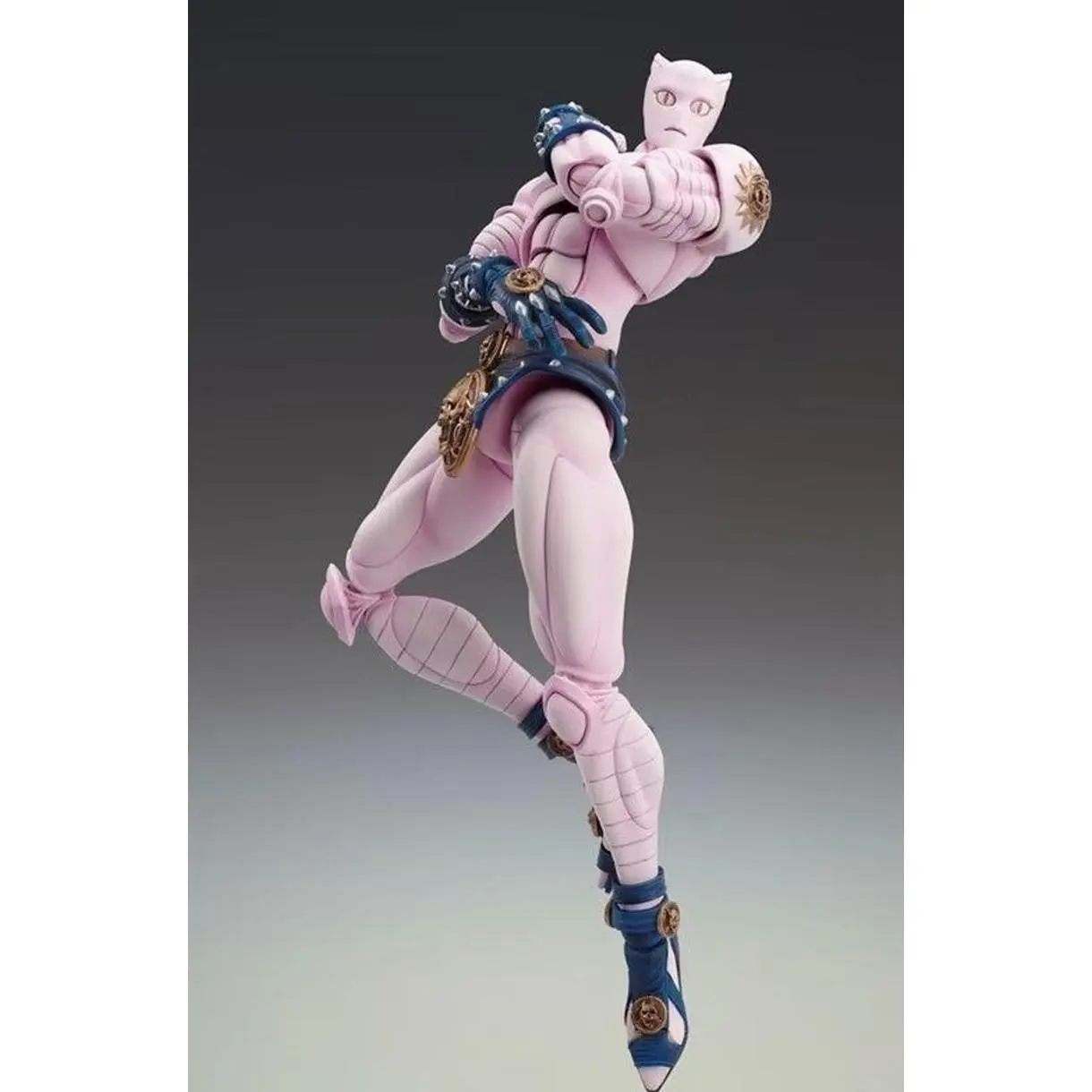 Jojo'S Bizarre Adventure Jojo Kira Yoshikage Killerqueen Anime Action Figurines Fashion Desktop Ornament Boy Toy Killer Queen