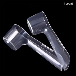 Electric Toothbrush Head Cover, 1 Count Clear Durable Plastic Toothbrush Head Dust Cover, Dustproof Toothbrush Cover, Clean, Hygiene, Bathroom Gadgets, Home Supplies