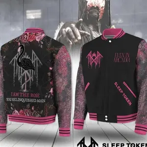 [COLLECTION]Sleep Token Baseball Jacket, Sleep Token 3d Jacket All Over Print, Menswear, Gift For Him & Her V96OD