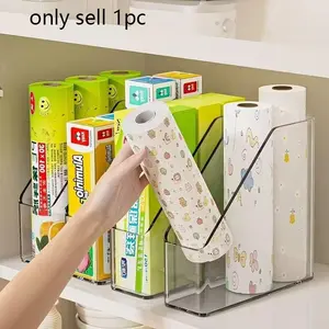 Acrylic Storage Box Heavy-Duty Plastic Organizer, Transparent Space-Saving Container for Under Sink, Food Cabinet, Kitchen/bathroom Storage