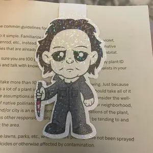 Michael meyers magnetic bookmark