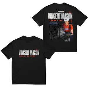 Vincent Mason There I Go Tour 2026 Shirt, Country Music Graphic Tee for Fans, Men’s Tops