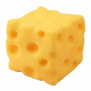 3-Pack Butter Squishy & Cheese Soft Stress Relief Toys, Classic Novelty Toys for Play, Ideal Gift for Gifting Occasions