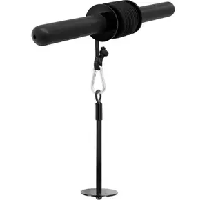 Yes4All Wrist and Forearm Blaster - Wrist Roller & Forearm Roller for Training, Workout - Wrist/Arm Blaster - Fit 1-inch Standard & 2-inch Olympic Weight Plates