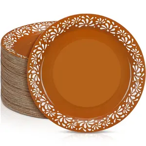 Mexican Paper Plates Cielito Lindo Barro Talavera Style Plates for Cinco de Mayo Taco Tuesday Fiesta Birthday Baby Shower