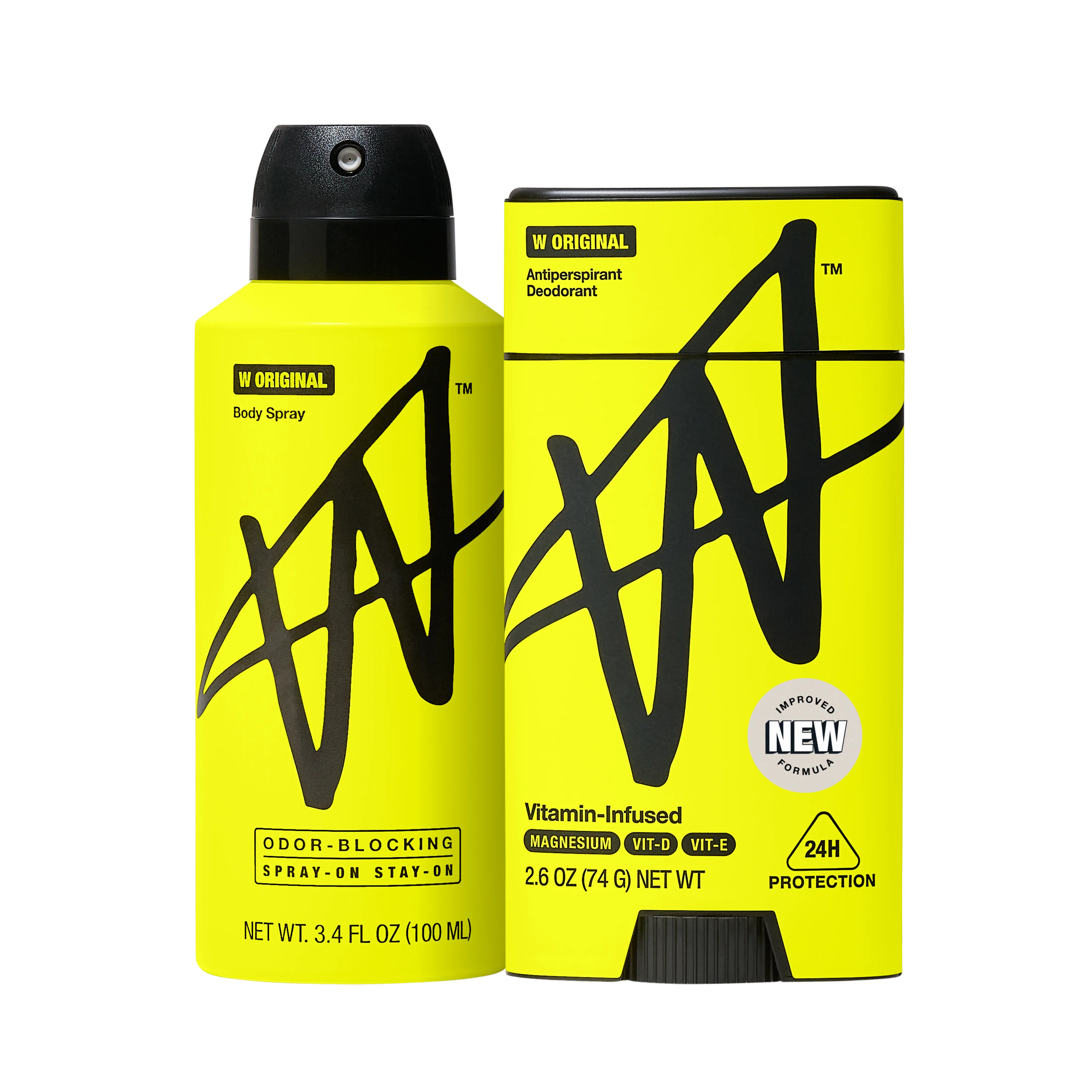 W Body Care Starter & Routine Bundles – Deodorant, Body Spray & Body Wash Sets