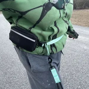 Product Review of iYoShop Hands Free Dog Leash with Zipper Pouch, Dual Padded Handles and Durable Bungee for Walking, Jogging and Running Your Dog from C**y F**s