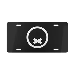 Quiet Club Racing Aluminum Original Logo Personalized Car Plate - Truck, Vehicle, Cars Auto Parts Accessory, Home Decor Plaque Sign