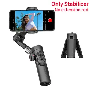 Handheld 3-Axis Anti-Shake Shooting Stand (1 Count), Rotating Automatic Face Tracking Stabilizer for Live Video, Tripod Selfie, Phone Accessory for Content Creators, Smartphone Camera Accessories