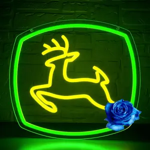 Farm Farmhouse Neon Sign for Wall Decor Dimmable Farm Farmhouse Neon Light for Man Cave Bedroom Suitable for Living Room Warehouse Birthday Gift for Men