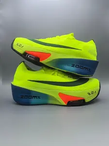 Unisex Air Cushion Racing Sports Shoes Professional Style Rubber Sole Air Cushion Shock Absorption Racing/Daily Training - Ice Silk Knit Rubber,BreathableAnti-SlipLightweightRebound