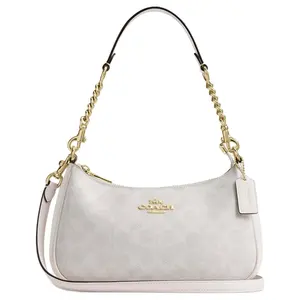 COACH Teri 25 Detachable Strap Crossbody Bag in Chalk White for Women