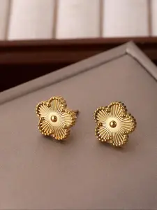 Fashionable Flower Design Stud Earrings (1 Pair), Simple Earring for Party, Daily Clothing Decor, Trendy All-match & Exquisite Jewelry for Birthday Gift, High Quality Earrings