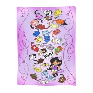 APHMAU Blanket, Warm Lightweight Air Conditioning Blanket, Sofa Bedding Living Room Decorations for Fans Party Gifts