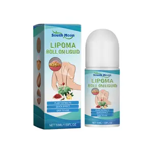 SOUTH MOON Lipoma Roll On Liquid - Herbal Fat Lump Relief Treatment with Saffron, Ginger & Ginseng - Lightweight, Fast-Absorbing Formula for Skin Health Herbal Fat Lump Relief, Natural Skin Care