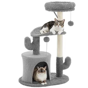 33 Inch-Cat Climbing Shelf, Indoor Playhouse, Post Cascading Cat Climbing Shelf,Cozy Nest, Durable, Space-Saving Design, Gift for Pet Owners 33 Inch-Cat Climbing Shelf, Indoor Playhouse, Post Cascading Cat Climbing Shelf,Cozy Nest, Durable, Space-Saving Design, Gift for Pet Owners