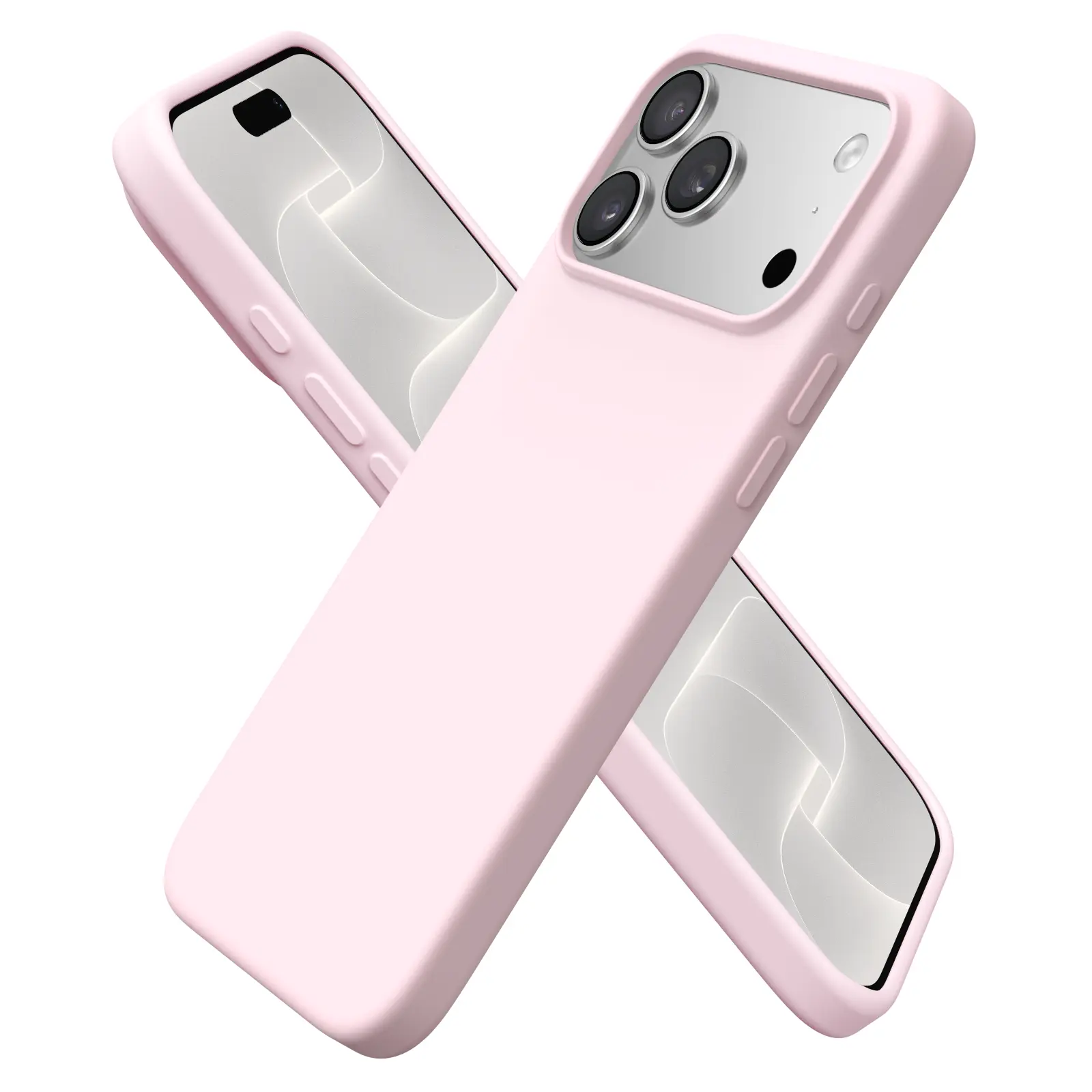 ORNARTO Liquid Silicone Soft Gel Plastic Cellphone Protector for iPhone 18/17/16 Pro/16/15 Series, Scratch-Safe Shell, Microfiber-Lined Shockproof Casing, Phone Accessories (Back to School),techvibes