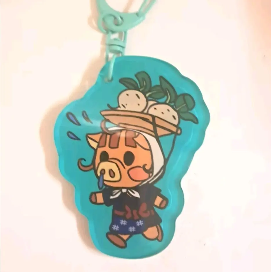 Animal Crossing New Horizon Daisy Mae Acrylic keychain