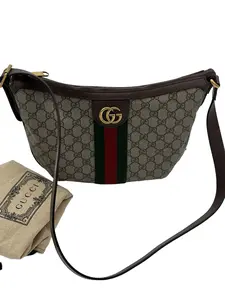 Pre-owned GUCCI PVC leather and Supreme Canvas Crossbody Bags GUCCI. Crossbody Bag Ofidia
