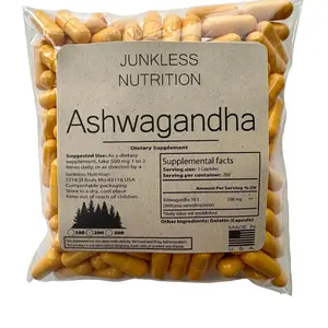 PURE Ashwagandha root -500 COUNT- extract 10:1 Herbal supplement