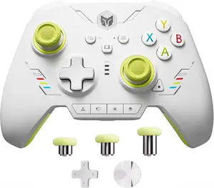 BIGBIG WON Rainbow 2 SE Bluetooth Wireless Controller with Motion Control Aim, Hall Effect Triggers for Switch, PC, Android and iOS - Green