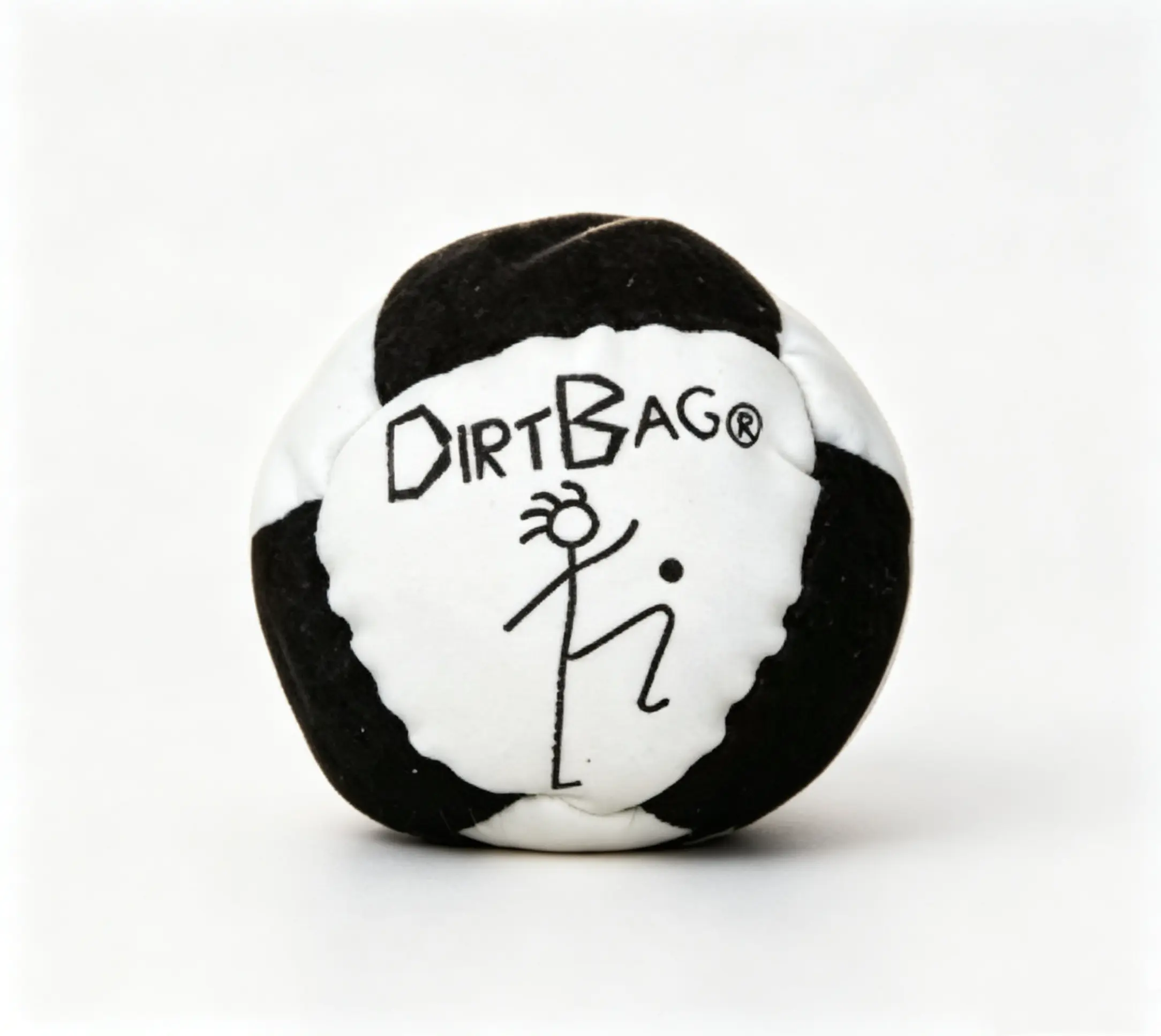Dirtbag Tabi Style 8-Panel Sand Filled Synthetic Foot Bag, Portable Freestyle Kick Juggling Toy for Beginners Teens Adults Backyard Beach Travel