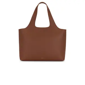 Cuyana System 16-inch Tote Bag in Dark Chestnut