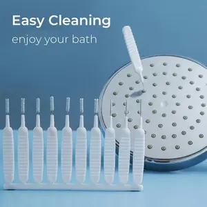30 Counts Shower Head Cleaning Brushes Crevice Tiny Brush for Small Hole，Anti-Clogging Nozzle Cleaner Tool Tiny Nozzle Opening Gaps Gap Hole Anti-Clogging Cleaning Brush