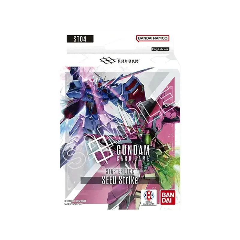 Gundam Card Game Starter Deck 04 [ST04]: SEED Strike CARDS LIVE OPENING