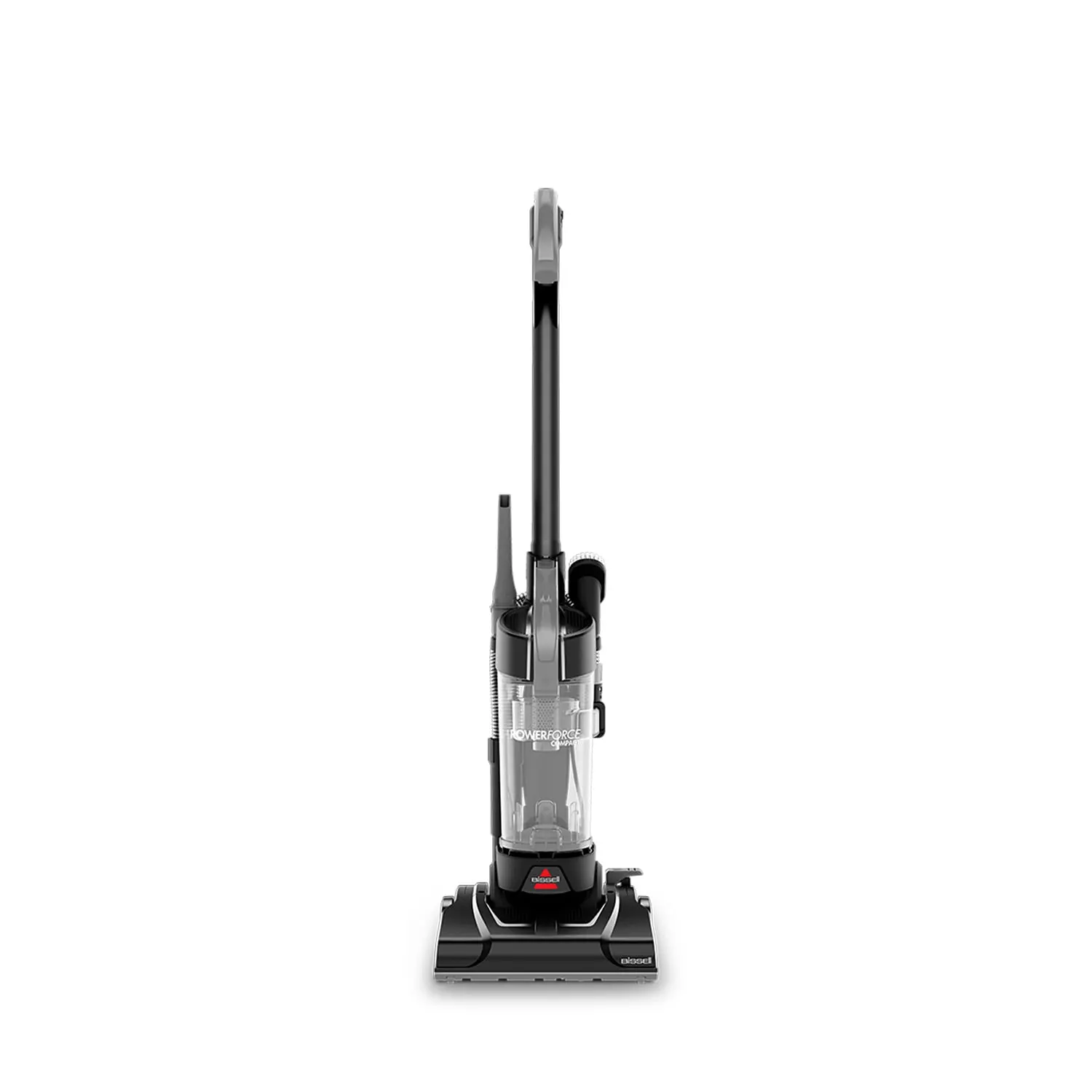 BISSELL PowerForce Compact Bagless Upright Vacuum 4362 - Lightweight, Powerful Suction, High-Reach Wand, for Hard Floors & Carpets, Gray & Black