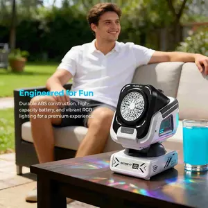 High Capacity Remote Bubble Machine for Kids over 3 Years, 1800mah Battery, Includes 50ML Concentrate, USB PD Charging, Perfect Gift, Party Bubble Machine