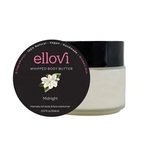 Ellovi Whipped Body Butter – 100% Natural, Vegan, Handmade, 100% Plant-Based Oil Hydrating Moisturizer for Naturally Healthy Skin - Comfort