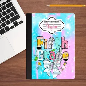 Personalized composition notebooks