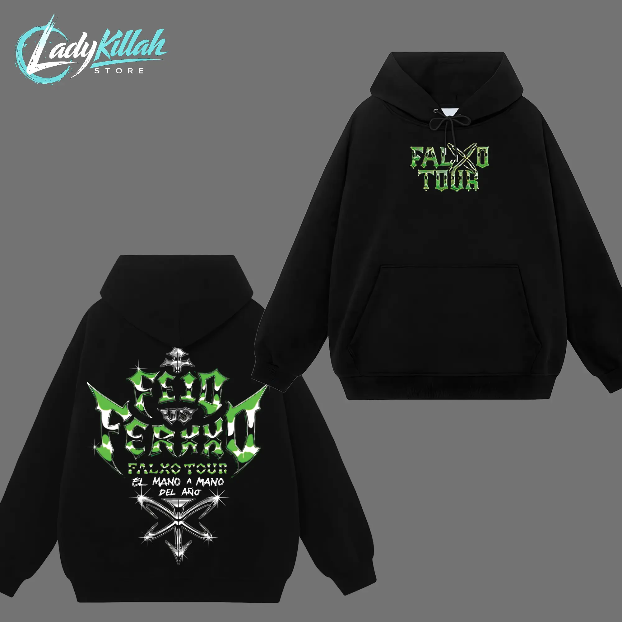 Feid Ferxxo Shirt and Hoodie V80 - FEID vs FERXXO: Falxo Tour 2026 High-Quality Shirt Heavy Cotton Unisex T-Shirt, Graphic Reggaetón, Latin Pop Feid Ferxxo Fan Merch Gift For Music Lover