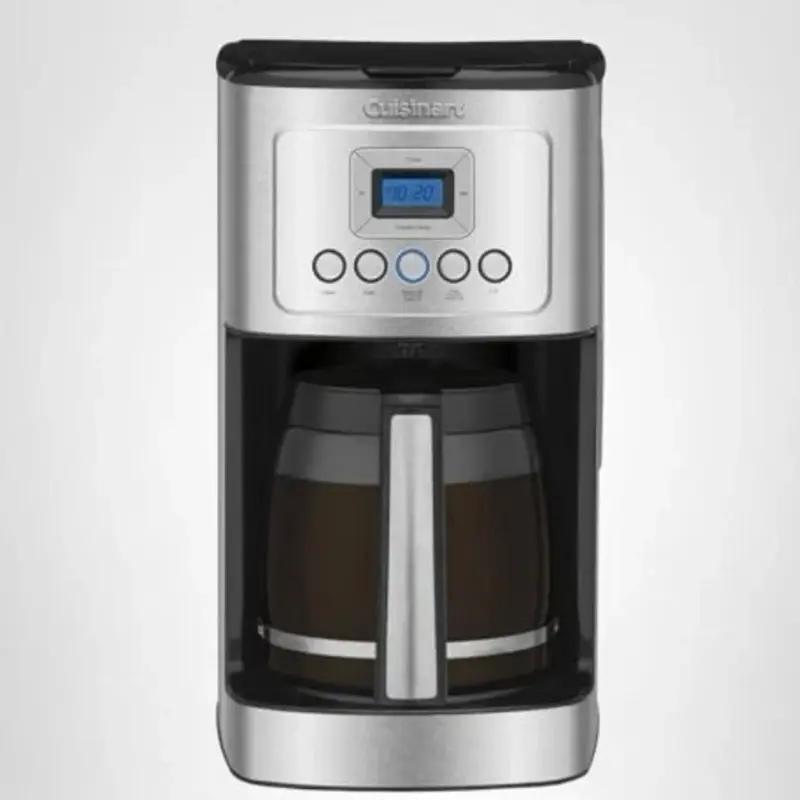 Cuisinart 14-Cup Coffee Maker, Programmable Glass, Stainless Steel